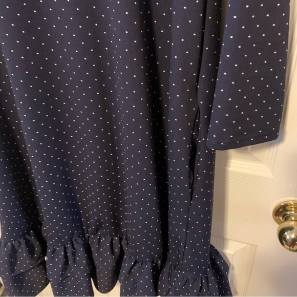 NWOT Riah Fashion Drop Waist Dress with Tiered Ruffle and Pockets - Picture 2 of 7